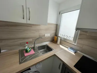 Una cocina o zona de cocina en Arguineguin Beach Lux Solarium Sky