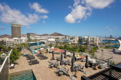 Paisaje cerca de este hotel