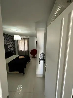 Cama o camas de una habitación en Sun club playa del águila by la piedra viva