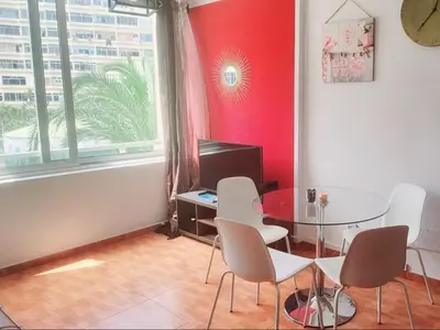 Zona de estar de Fun & Relax Apartment