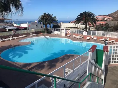 Piscina en o cerca de Duplex Walk to Anfi Beach 3 Pools Large Terrace