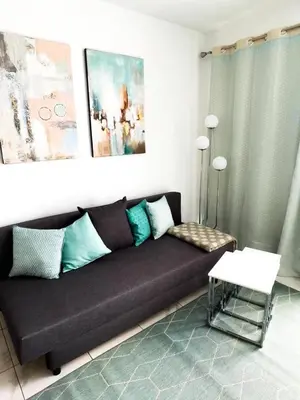 Zona de estar de Karin's Beach Loft, Playa del Cura