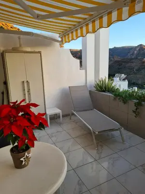 Zona de estar de Karin's Beach Loft, Playa del Cura