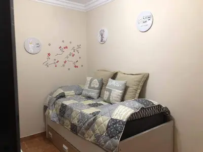 Cama o camas de una habitación en LAS CANTERAS
