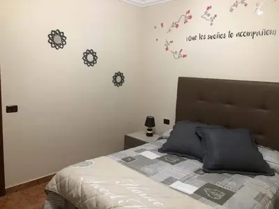 Cama o camas de una habitación en LAS CANTERAS