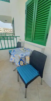 Zona de estar de Apartment Caracol