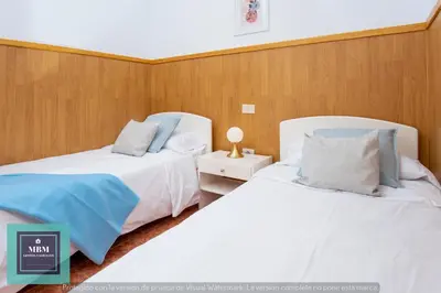 Cama o camas de una habitación en Casa Ignacita VV