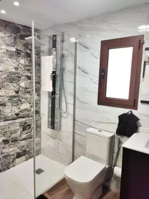 Un baño de Casa Leon