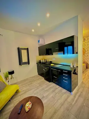 Una cocina o zona de cocina en Apartamento la avenida de Arinaga