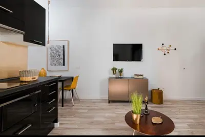 Una cocina o zona de cocina en Apartamento la avenida de Arinaga