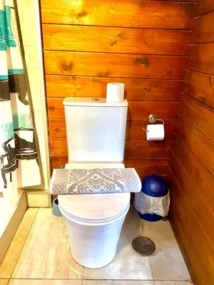 Un baño de Canary Wild House 2