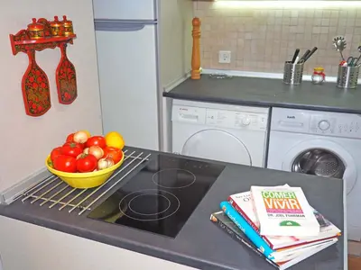 Una cocina o zona de cocina en La Luz Vivienda Vacacional