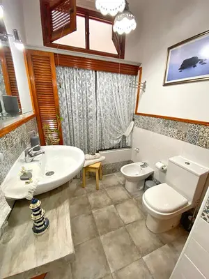Un baño de La Luz Vivienda Vacacional