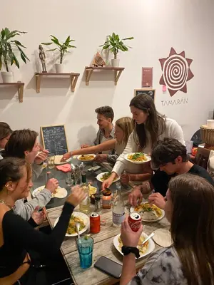 Comida en o cerca de este albergue