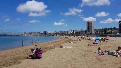 Playa de o cerca de este apartamento