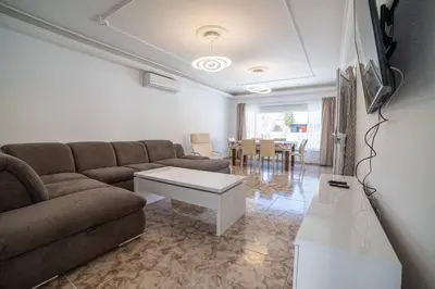 Zona de estar de Sonnenland Suite