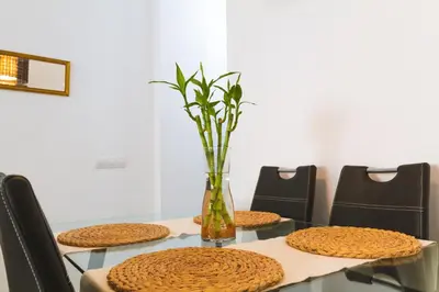 Zona de estar de Apartamento Palmera