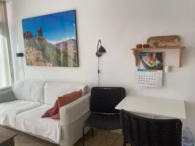Zona de estar de Jumana Apt 107 Gran Canaria