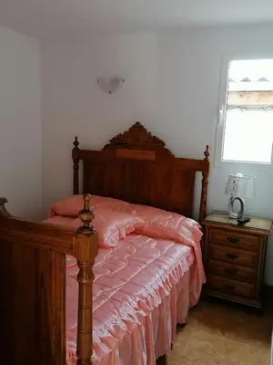 Cama o camas de una habitación en Casa samu camping PasitoBlanco
