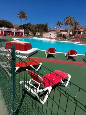 Piscina en o cerca de Casa samu camping PasitoBlanco