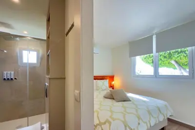Un baño de B&B Casa en La Montaña