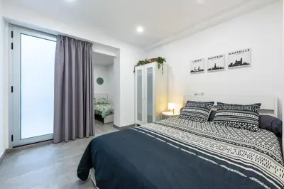 Cama o camas de una habitación en Inadan Beach By CanariasGetaway