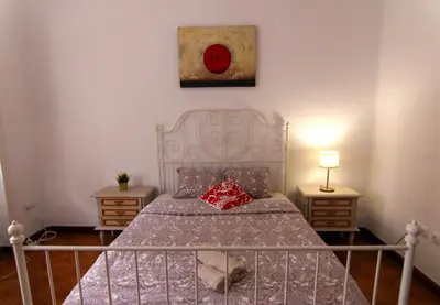 Cama o camas de una habitación en Nomad Villa Santa Fe