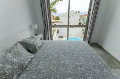 Cama o camas de una habitación en Vv Sunny Holiday Villa Maspalomas