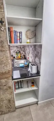 Una cocina o zona de cocina en Playa de Las Canteras & Puerto Loft