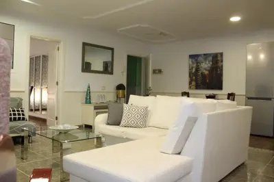 Zona de estar de Apartamento Boutique Cruce de Melenara