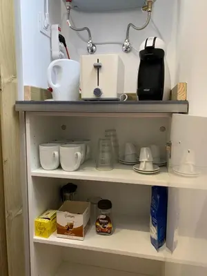 Una cocina o zona de cocina en Doranda Rooms Las Canteras