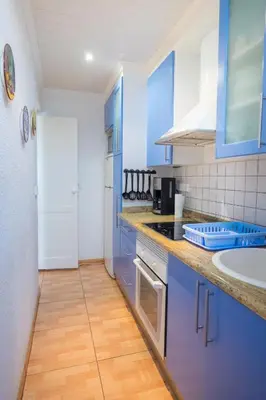 Una cocina o zona de cocina en Los Robles Verdes