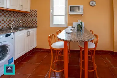 Una cocina o zona de cocina en Inés Apartment, Montaña La Data