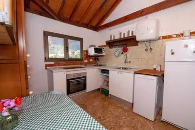 Una cocina o zona de cocina en La Ventana del Bentayga