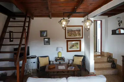 Zona de estar de La Ventana del Bentayga