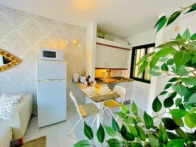 Una cocina o zona de cocina en THE MALIBU HOLIDAY CLUB SUITE - PUERTO RICO