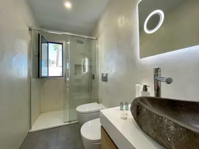 Un baño de Sun golf house