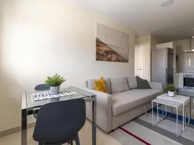 Una cocina o zona de cocina en GuestReady - Nuevos Livian Suites Las Palmas