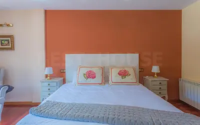 Cama o camas de una habitación en Fantastic Rural House with Pool and terrace