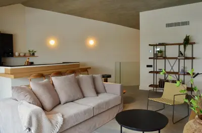Zona de estar de TocToc Suites Olof Palme - Viviendas Vacacionales