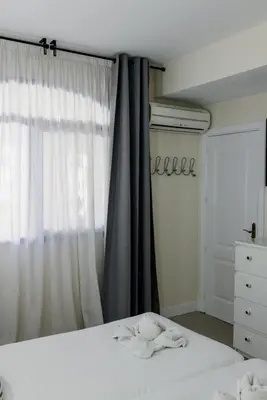 Cama o camas de una habitación en Casa Guillaume