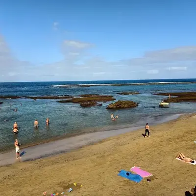 Estudio vacacional W&G Las Canteras con bonitas vistas al mar