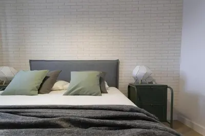 Cama o camas de una habitación en El encanto