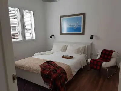 Cama o camas de una habitación en Playa Canteras suites