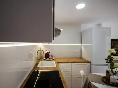 Una cocina o zona de cocina en Los Elefantes Apartment