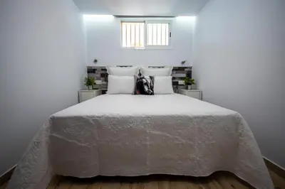 Cama o camas de una habitación en Los Elefantes Apartment