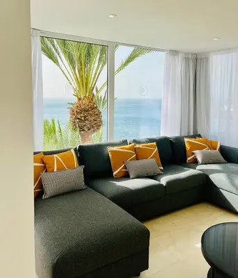 Zona de estar de Sunset Ocean View