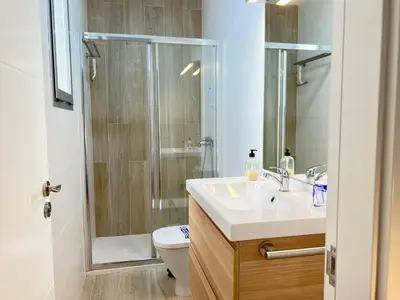 Un baño de Vistasmelenara