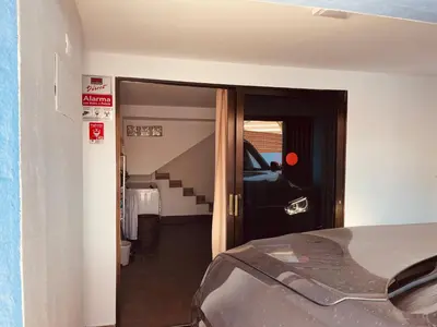 Cama o camas de una habitación en VIVIENDA ÚNICA EN PRIMERA LÍNEA DE PLAYA