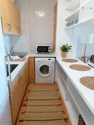 Una cocina o zona de cocina en Beach Front Las Burras